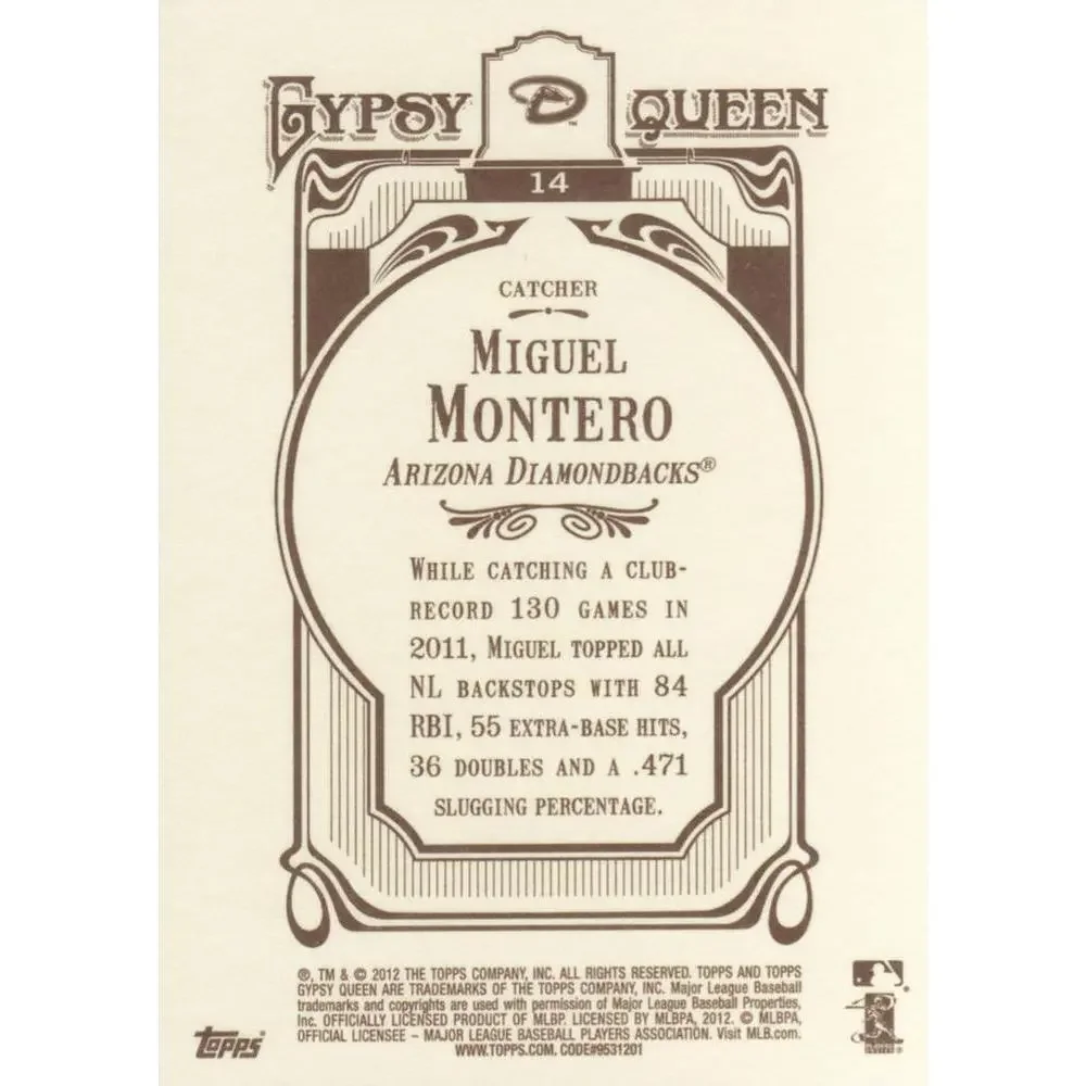 Topps 2012 gypsy
